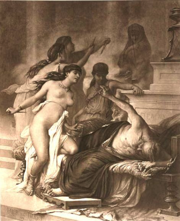 Illustration by Moreau de Tours