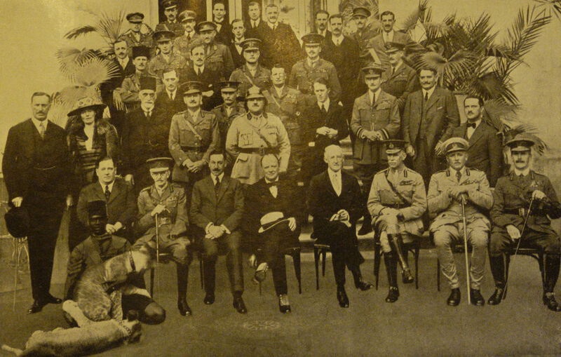 جيرترود بيل في مؤتمر القاهرة، 1921