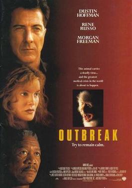 بوستر فيلم Outbreak – الصورة للتوضيح، جميع الحقوق محفوظة لأصحاب الملكية الفكرية، المصدر: ويكيبيديا