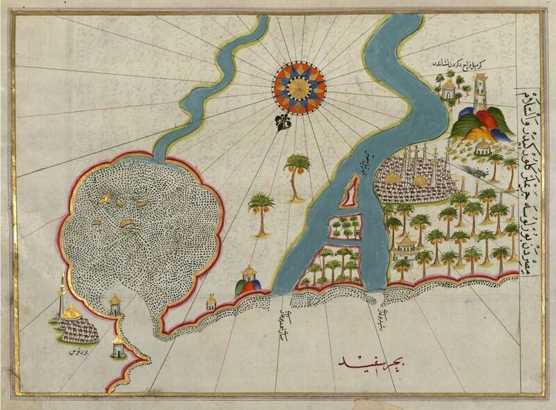 خريطة القاهرة في العصر العثماني